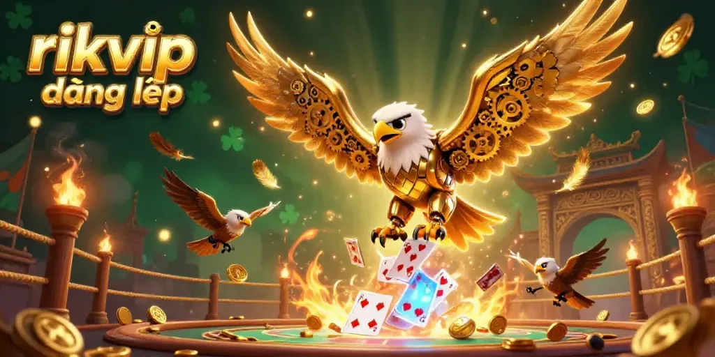 Engage in an exciting gameplay experience with rikvip đăng nhập, featuring dynamic characters and casino elements.
