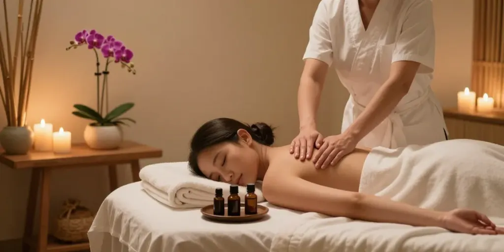 Experience luxurious nuru massage NYC near me for ultimate relaxation and rejuvenation in a serene spa setting.