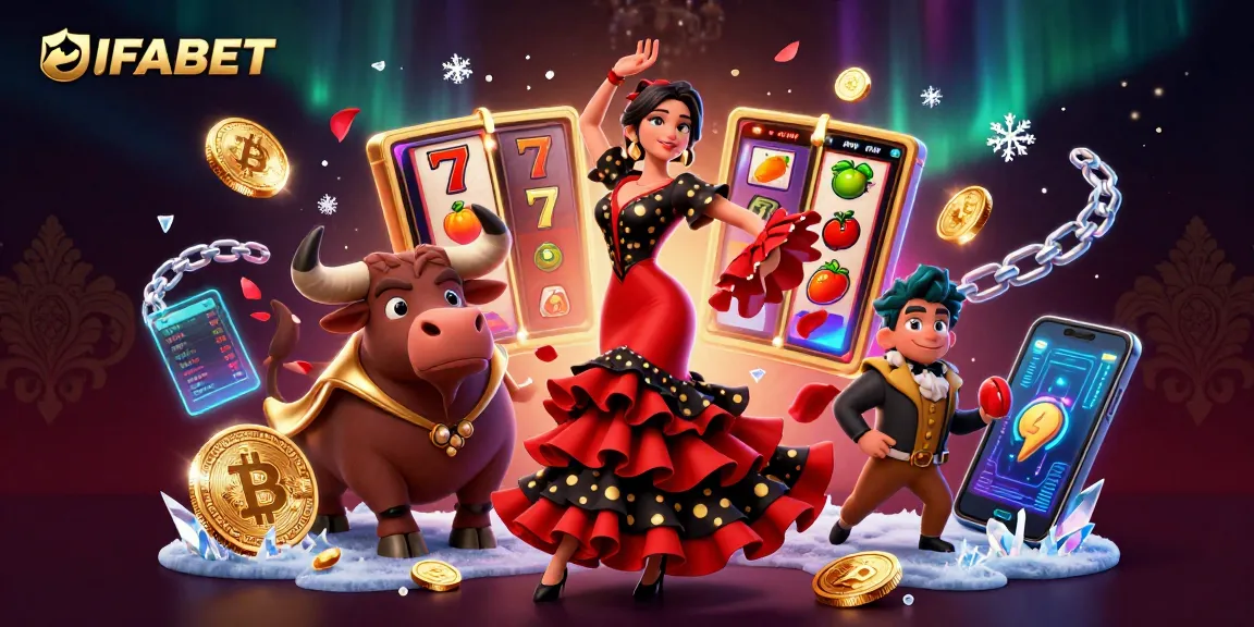 Experience UFABET's thrilling slots and jackpots with vibrant gaming elements and engaging characters.