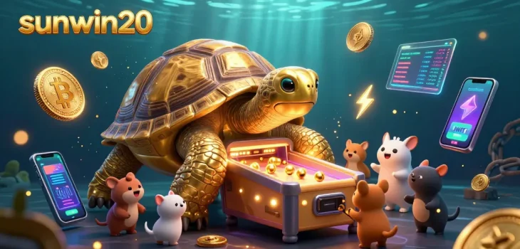 Experience thrilling gameplay at sunwin20 with an engaging scene of animated gaming excitement.